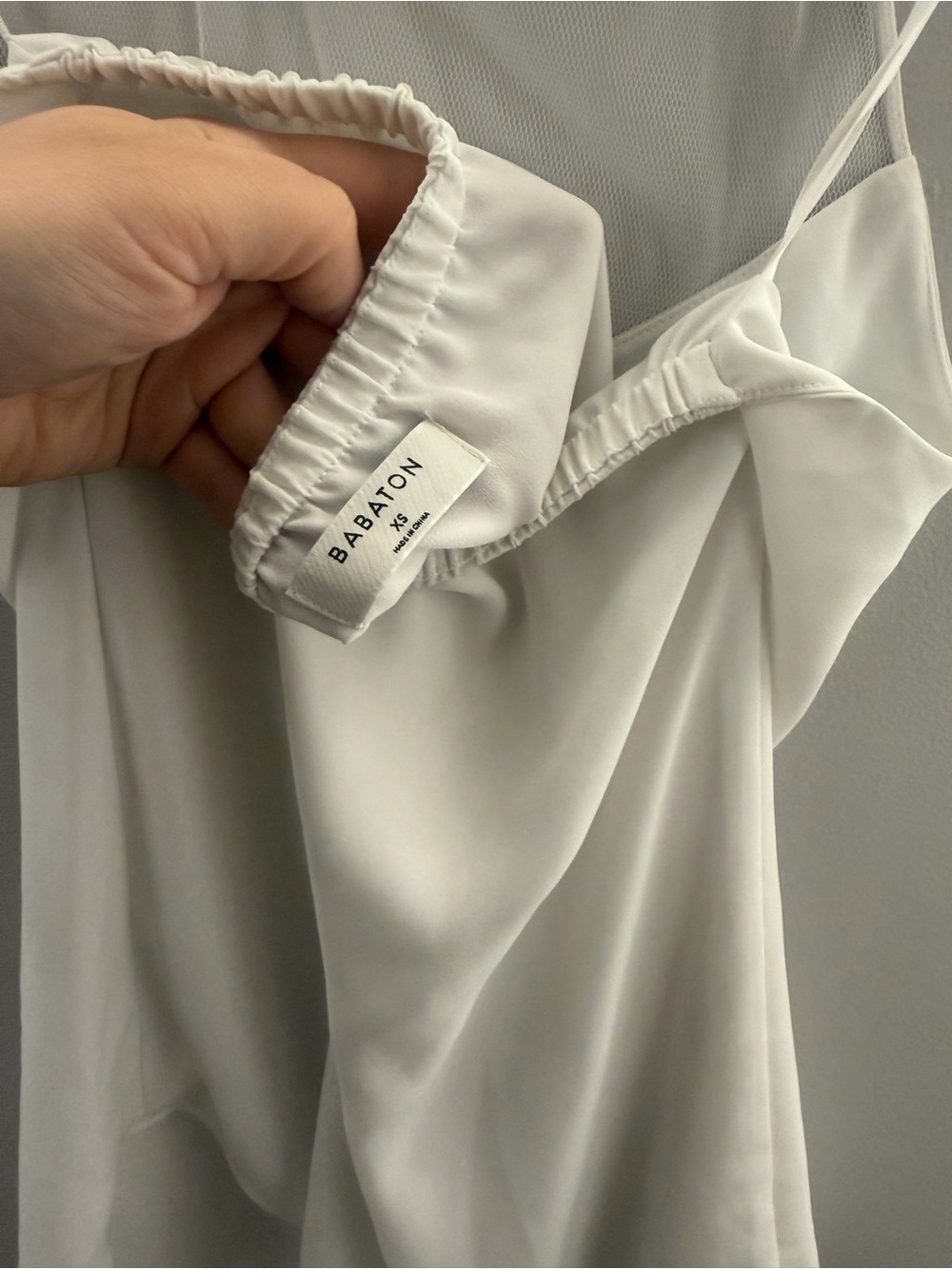 Babaton Aritzia White Double-Strap Halter Cami - Picture 8 of 10